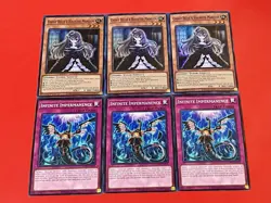 3x Infinite Impermanence + 3x Ghost Belle & Haunted Mansion | NM | YuGiOh! - Image 1
