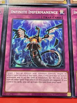 3x Infinite Impermanence + 3x Ghost Belle & Haunted Mansion | NM | YuGiOh! - Image 5