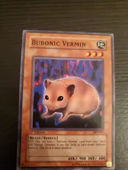 Yu-Gi-Oh! TCG Bubonic Vermin Pharaoh's Servant PSV-057 1st Edition Common - Image 1