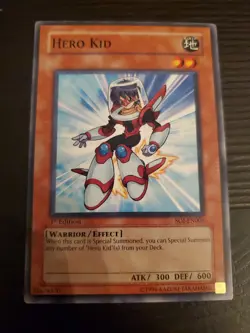 Yu-Gi-Oh! TCG Hero Kid Shadow of Infinity SOI-EN005 1st edition Common - Image 1