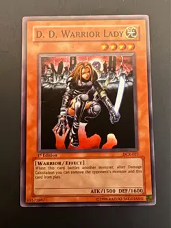 D.D. Warrior Lady DCR-027 Dark Crisis-1st Edition 1st Edition LP - Image 1