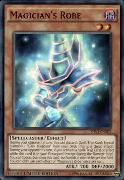 Magician's Robe - Super Rare Limited Edition SHVI-ENSE3 - NM - YuGiOh - Image 1
