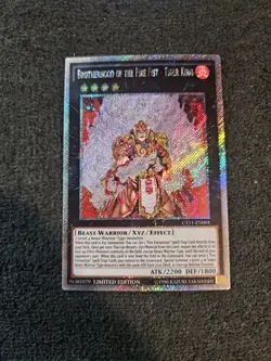 Yugioh Brotherhood of the Fire Fist - Tiger King CT11 EN001 Secret Rare - Image 1