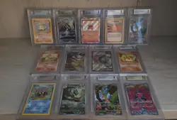 Graded Pokemon Card Lot 40 slabs - Image 2