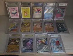 Graded Pokemon Card Lot 40 slabs - Image 3