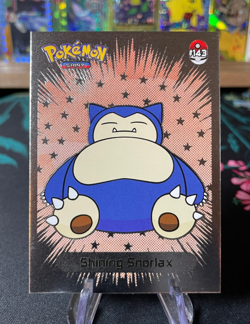 ??SHINING SNORLAX Non-TCG 2024 SHINY POKEMON Card Kanto Peru Foil NM?? - Image 1