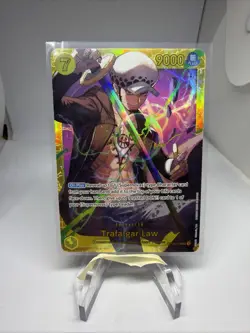 One Piece CCG Trafalgar Law Royal Blood Foil Card OP10-119 (NOT REPRINT) - Image 1