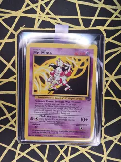 🔥 Mr. Mime 22/64 🔥 Original Non Holo Rare Jungle Set Pokemon Card WOTC 1999 - Image 1
