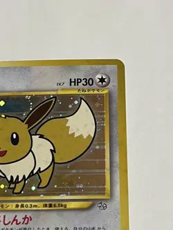 Eevee No.133 Fan Club Promo Old Back Japanese Pokemon Card Japan #N854 - Image 3