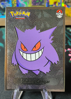 🔥SHINING Gengar Non-TCG 2024 SHINY POKEMON Card Kanto Peru Foil NM🔥 - Image 1