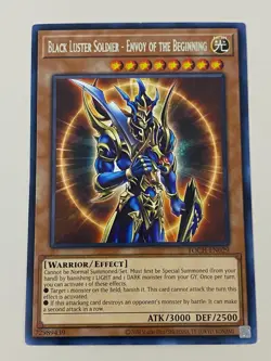 Yugioh Black Luster Soldier Ritual Envoy Sacred Twilight Chaos - Free Holo Card - Image 3