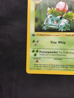 Pokemon Cards: Base Set 1st Edition Uncommon: Ivysaur 30/102 - Image 5
