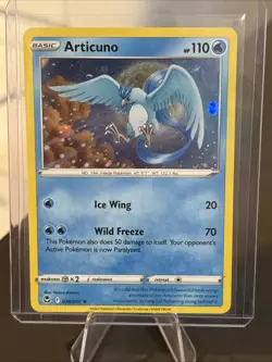SWIRL Articuno 036/195 Silver Tempest Cosmos Holo Swirl TCG Pokemon Card NM - Image 5