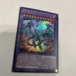 Yugioh! Neo Blue Eyes Ultimate Dragon MVP1-ENS01 1st Edition Ultra Rare Card LP - Image 1
