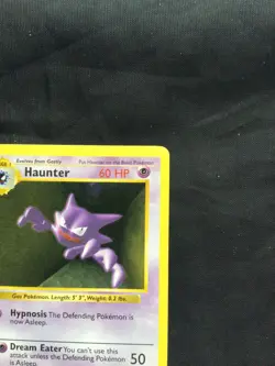 Pokemon Cards: Base Set 1st Edition Uncommon: Haunter 29/102 - Image 3