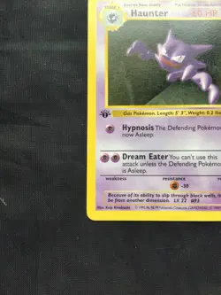 Pokemon Cards: Base Set 1st Edition Uncommon: Haunter 29/102 - Image 5