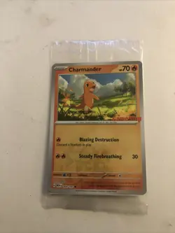 Charmander - (GameStop Exclusive) 004/165 Miscellaneous Cards & Products Reverse - Image 2
