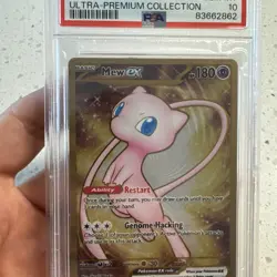 2023 Pokemon Mew ex Full Art 151 UPC Gold Metal Promo Card 205/165 PSA 10 GEM MT - Image 5