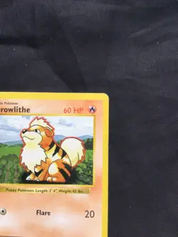 Pokemon Cards: Base Set 1st Edition Uncommon: Growlithe 28/102 - Image 3