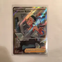 Pokemon TCG Professor Burnett TG26/TG30 Full Art Card NM/M Condition - Image 1