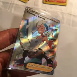 Pokemon TCG Professor Burnett TG26/TG30 Full Art Card NM/M Condition - Image 3