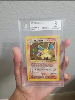Pokemon Charizard+graded! 5 Card Lot! Garenteed V Or Better! Alt Art God Pack! - Image 1