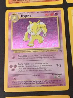 Vintage Holo Rare Pokemon Cards WOTC 1999 Base Set, Fossil, Jungle MP/HP Raichu - Image 5