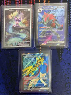 Pokemon TCG - Journey Together Full Art Cards - Set Of 3 - Near Mint - Image 1