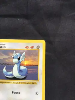 Pokemon Cards: Base Set 1st Edition Uncommon: Dratini 26/102 - Image 3