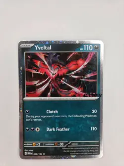 Pokemon Promo - Yveltal EB Games Promo card Excellent condition - Image 1