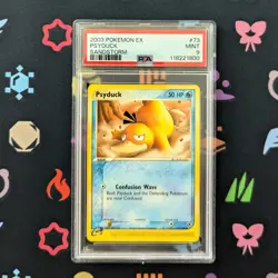 Vintage Pokemon PSA 9 Mint Graded Psyduck Cards - Image 3
