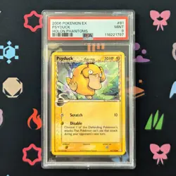 Vintage Pokemon PSA 9 Mint Graded Psyduck Cards - Image 4
