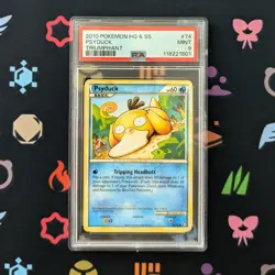 Vintage Pokemon PSA 9 Mint Graded Psyduck Cards - Image 5