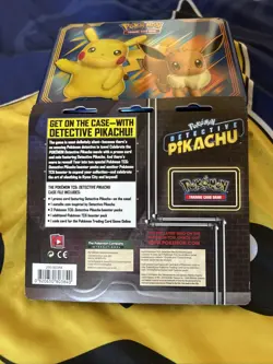 Pokemon Pikachu TCG Sun & Moon Card Detective Case File, New Sealed - Image 2