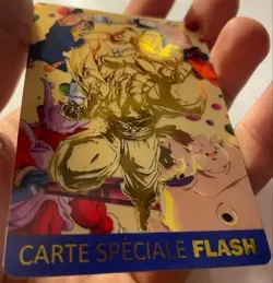 Carte dragon ball Z Card super battle DBZ Grand Combat Carddass Speciale Flash 5 - Image 1