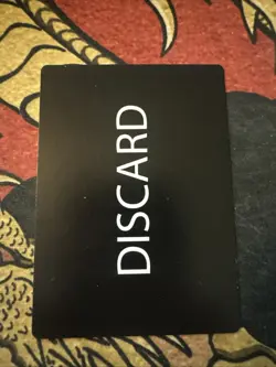 Mtg Magic Filler Misprint Error Discard Card - Image 1