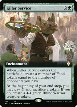 MTG Killer Service (161/519) Streets of New Capenna Commander LP - Image 1