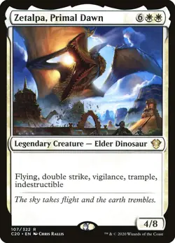 MTG Magic the Gathering Zetalpa, Primal Dawn (107/355) Commander 2020 NM - Image 1