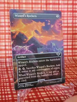 Wizard's Rockets | FOIL Borderless | LTR: Tales of Middle-Earth | MTG Magic - Image 2