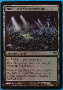 Shizo Death's Storehouse Mystery Booster FOIL Champions of Kamigawa NM 507044 - Image 1
