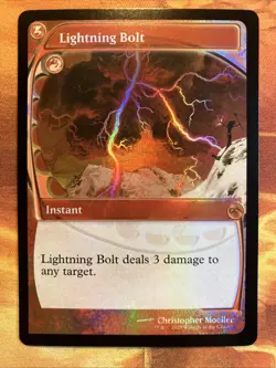 MTG Foil Lightning Bolt (Future Sight) MagicFest 2025 Promo!! - Image 1