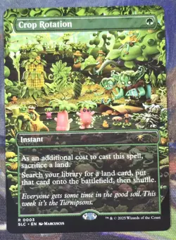 1x Crop Rotation MTG Encyclopedia Of Magic Secret Lair NM - Image 1