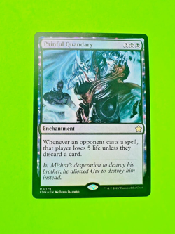 MTG Foundations - Painful Quandary - Rare Foil - Image 1