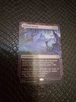 Nm Polluted Bonds [Wilds of Eldraine: Enchanting Tales] - Image 1