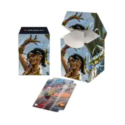 Ultra Pro Magic: The Gatherin 100+ Deck Box - Saheeli, Filigree Mast SW (New) - Image 2