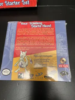 Pokemon TCG 2 Player Starter Set Deck CD-Rom Open Box Contents Sealed Machamp - Image 5