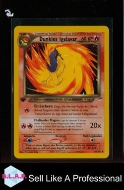 DUNKLES IGELAVAR POKEMON NON HOLO 1ST EDITION NEO DESTINY 39/105 2002 DEUTSCH - Image 1