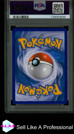 DOG DEMON HOLO UNDAUNTED-GER POKEMON HEARTGOLD & SOULSILVER 2010 82 PSA 8 - Image 2
