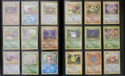 [Binder Included] Complete 47 Card Set Pokemon Jungle Non-Holo Rare/C/UC 17-64 - Image 3