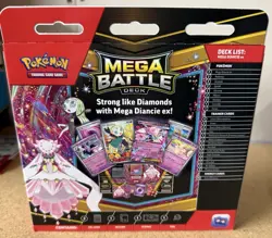 Pokemon TCG Mega Battle Deck Mega Diancie ex Factory Sealed Brand New Sealed - Image 2